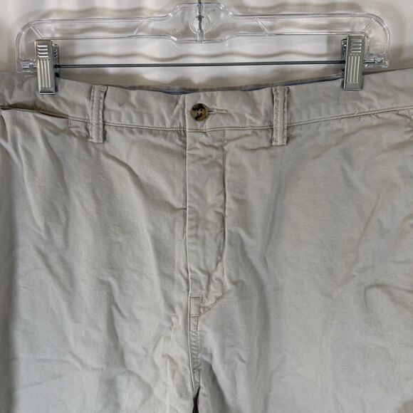 Polo Ralph Lauren Shorts Men's 40 Khaki Chino Stretch Classic Fit Cotton Blend - Picture 2 of 11